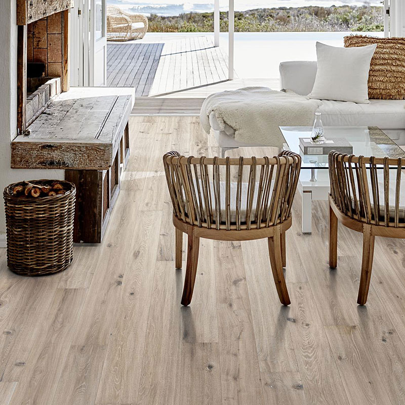 Паркетная доска Kahrs Supreme Smaland Дуб Виста натуральное масло однополосный SUPREME OAK VISTA 1S