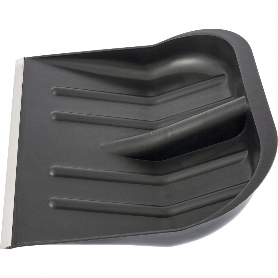 Лопата для уборки снега пластиковая, 465 х 415 мм, без черенка, Сибртех (61463)