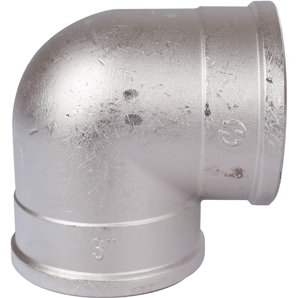 Угол резьбовой ВР 3" никель STOUT