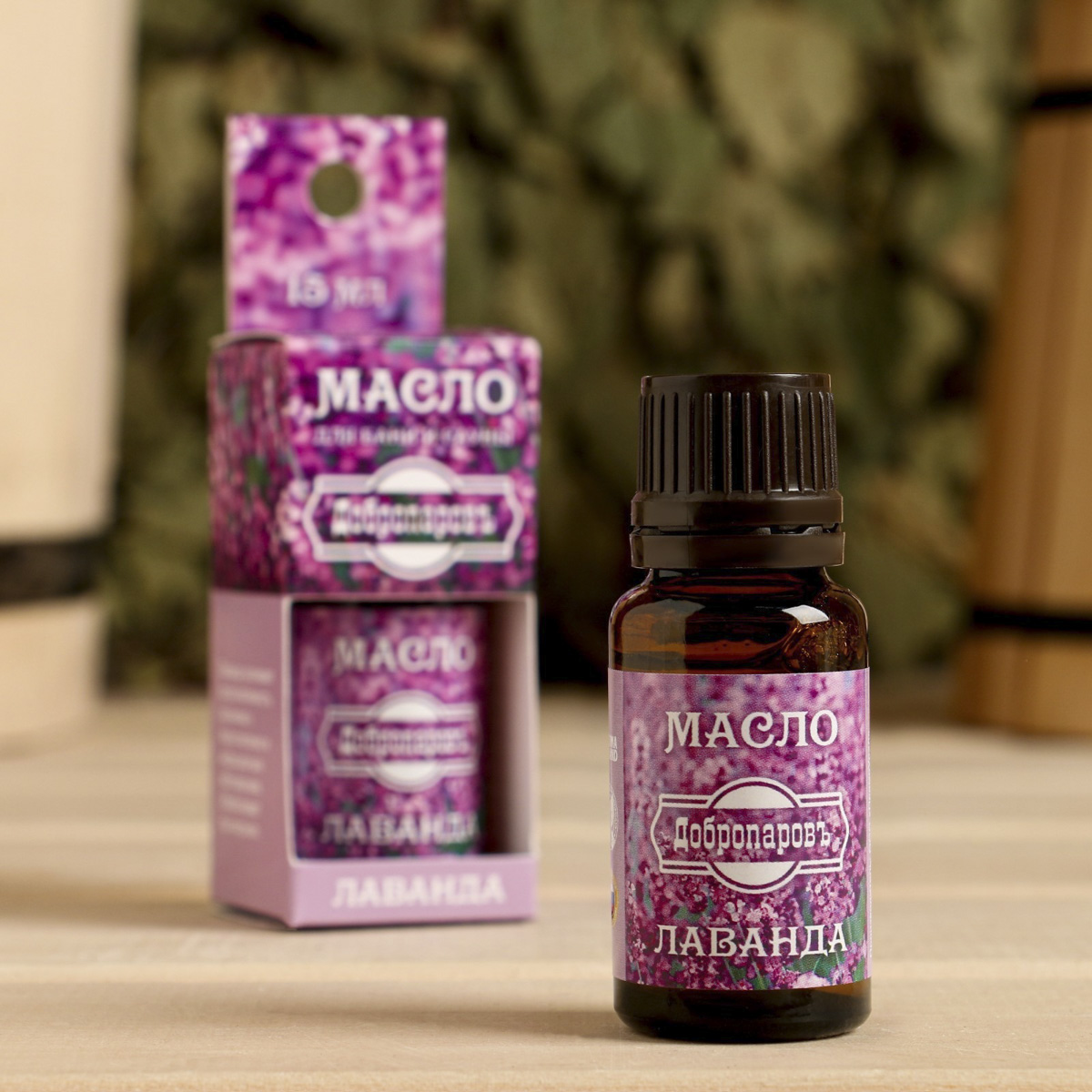 Масло эфирное "лаванда" 15 мл "добропаровъ" 7475157