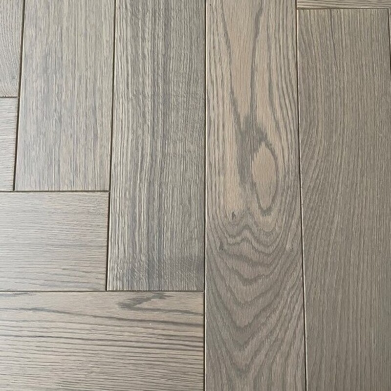 CROWNWOOD Английская елка 90° 2-х слойная (шип-паз) Гармония 100908 (Порода: Дуб Натур) 600 x 100 x 13.5 / 0.96м2