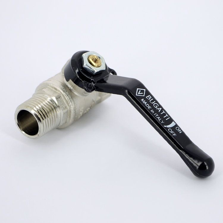 Кран шаровый BUGATTI NEW JERSEY 1/2" ВН американка ручка
