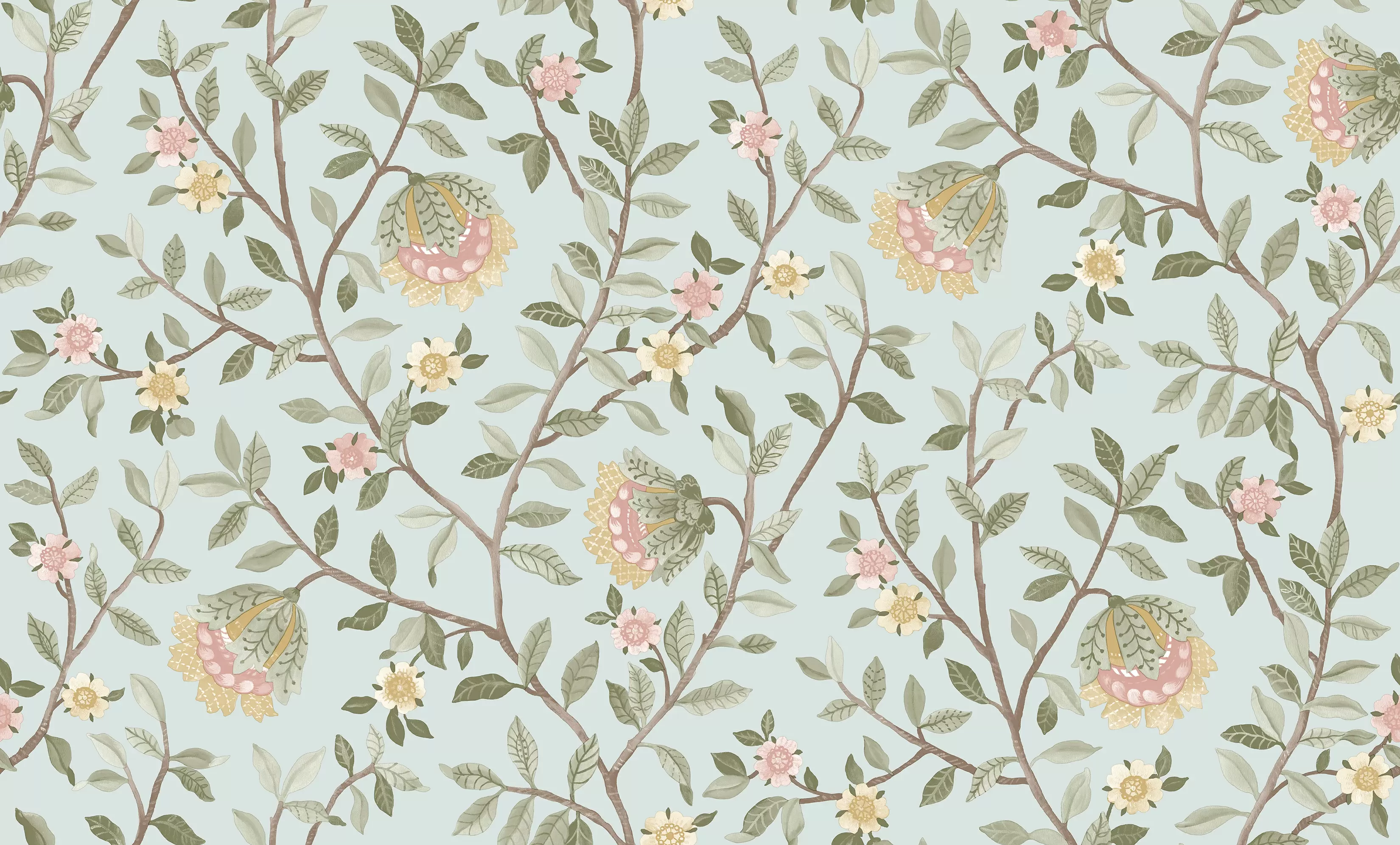 B19974D Обои Ugepa (Botanique) (1*6) 10,05x1,06 винил на флизелине