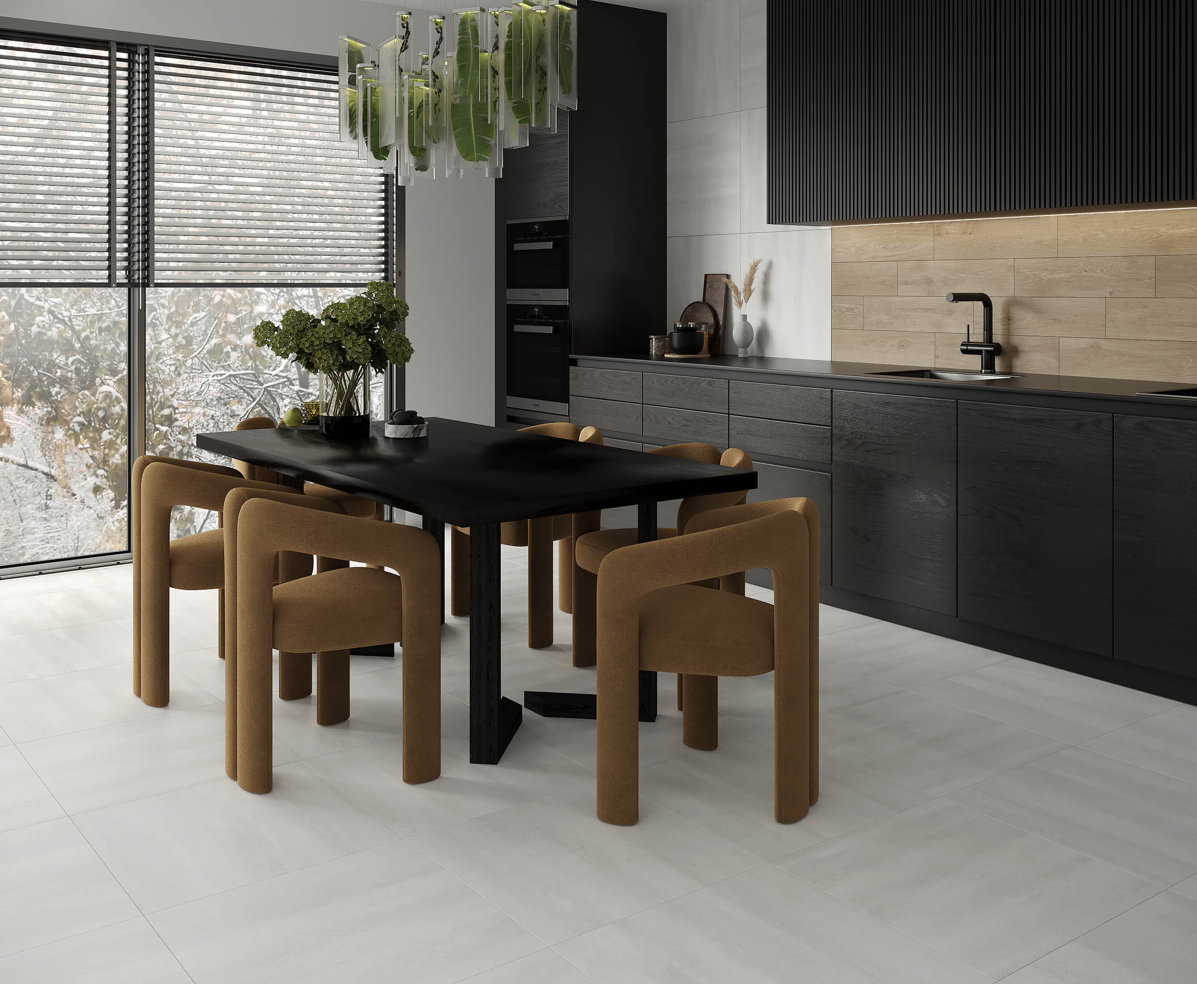 Tuman керамогранит серый 59,70x119,70