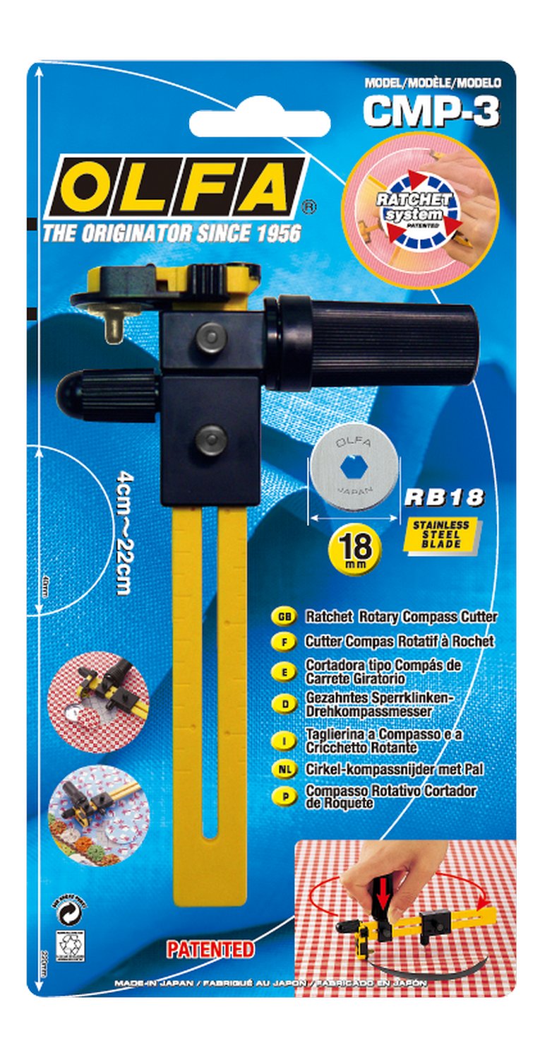 OLFA 18 мм, циркульный нож (OL-CMP-3)