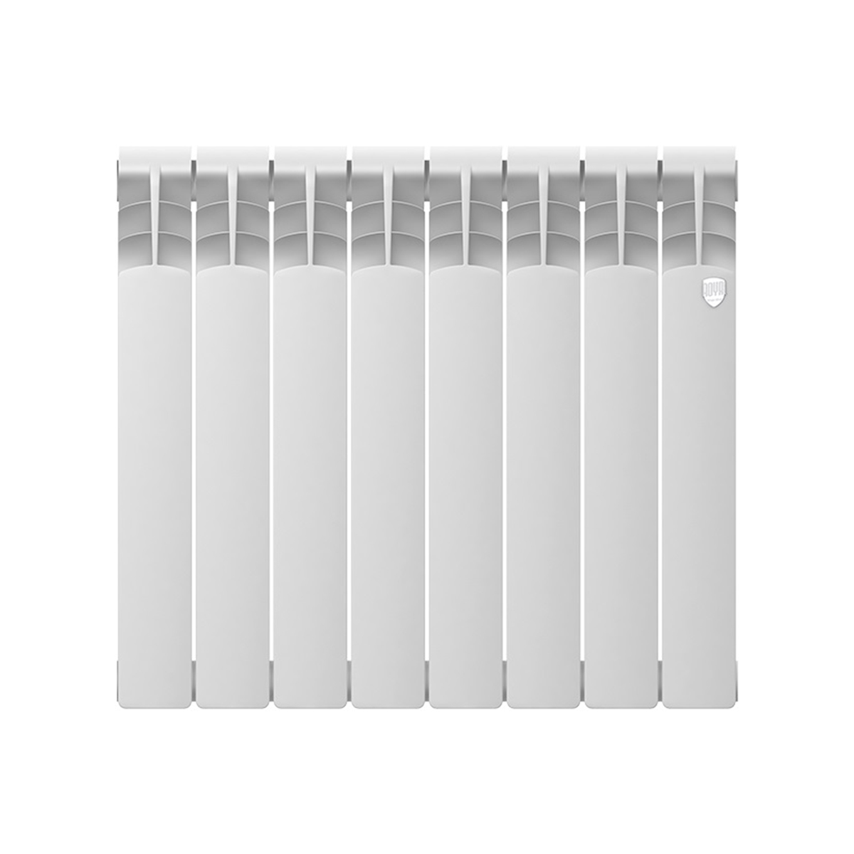 Радиатор алюмин. "revolution 500 2.0" 8 секций (1) "royal thermo"