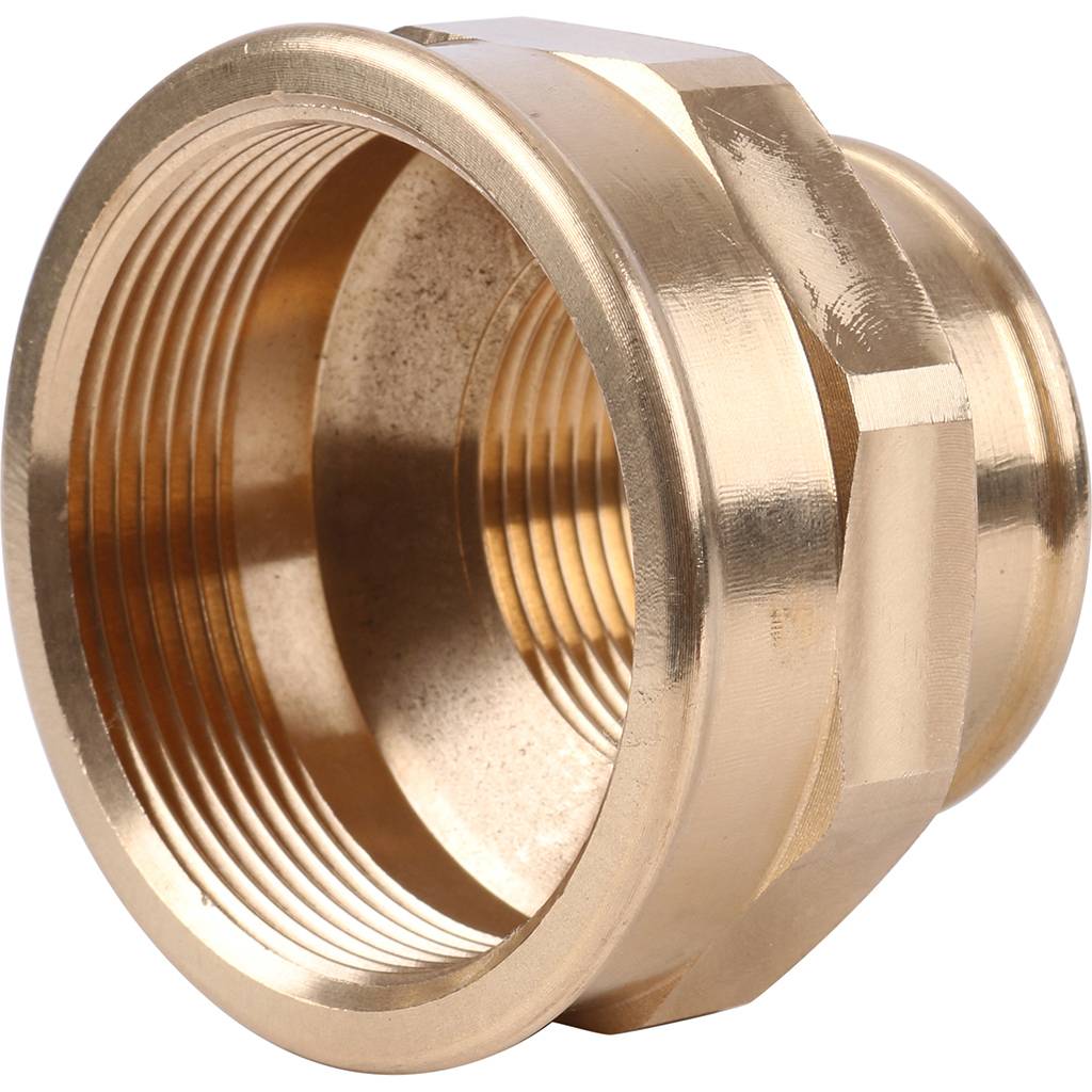 Муфта редукционная 2" х 1"1/4 резьбовая (ВР) бронза VIEGA (271893)