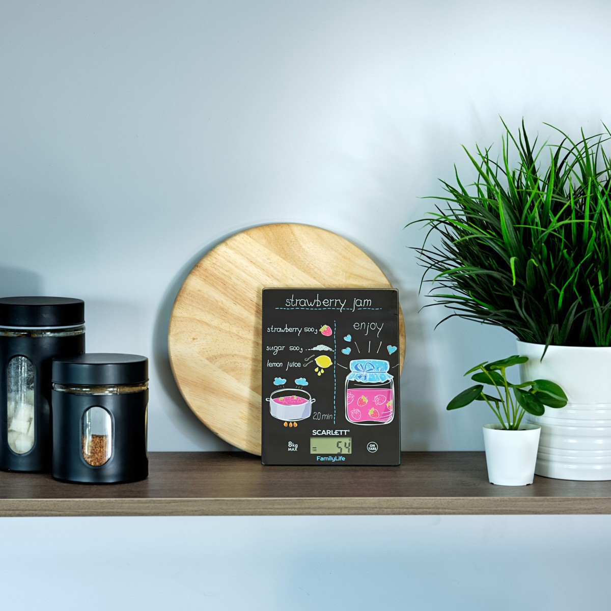 Весы кухонные электронные sc-ks57p90 (1/12) "scarlett"