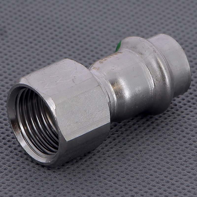 Муфта пресс-В 15х1/2" нержавеющая сталь Sanpress Inox VIEGA