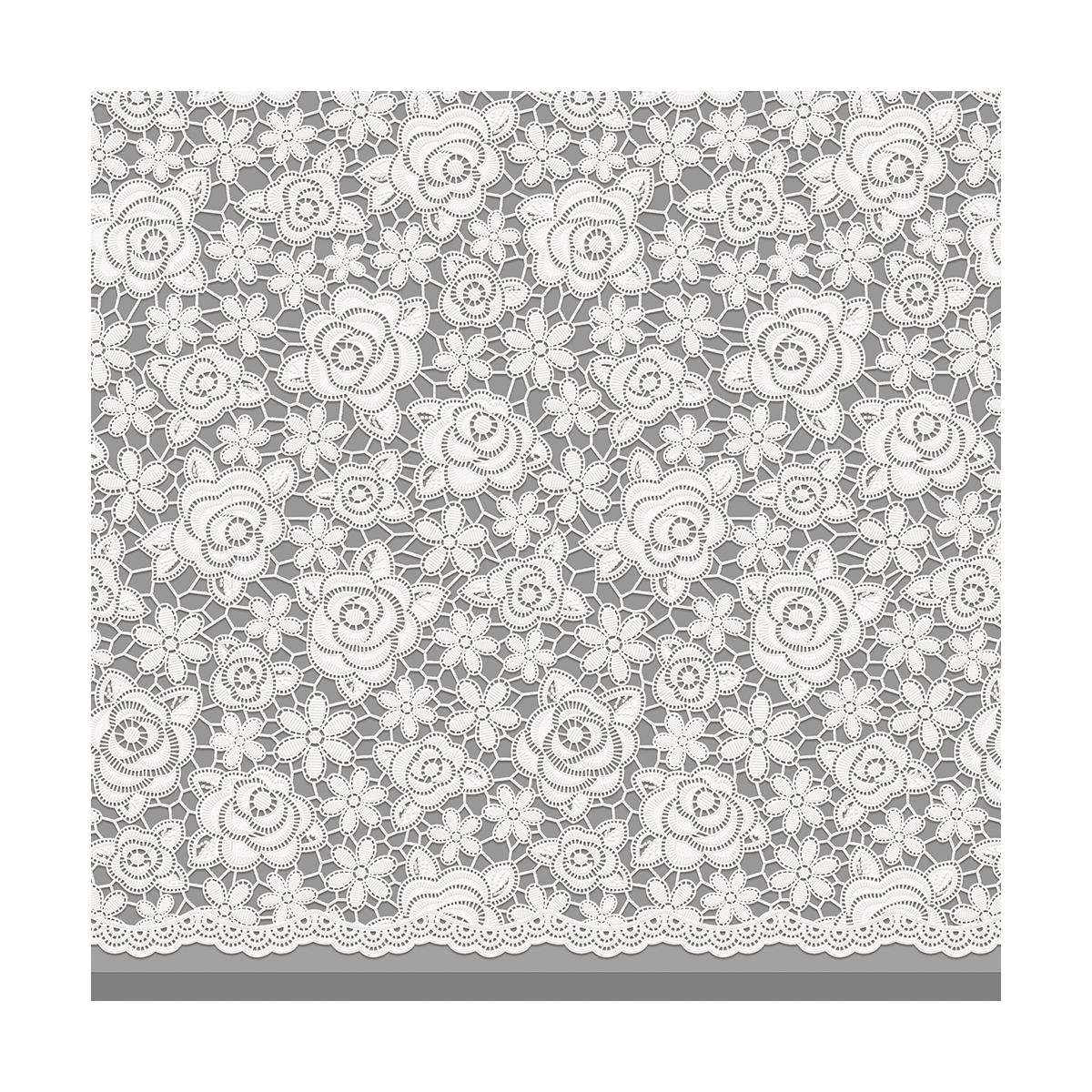 Скатерть пвх "элегия" 135*228 см (1/8) 013-white