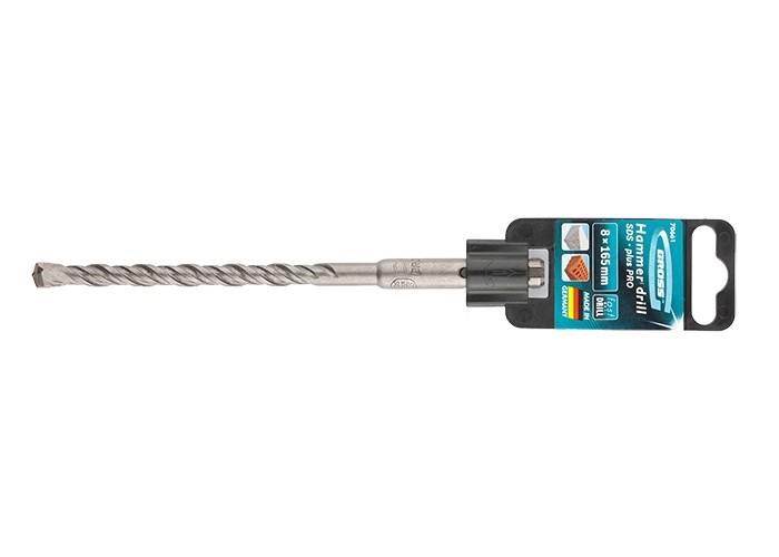 Бур по бетону Pro, 8 x 160 мм, SDS Plus Gross (70661)