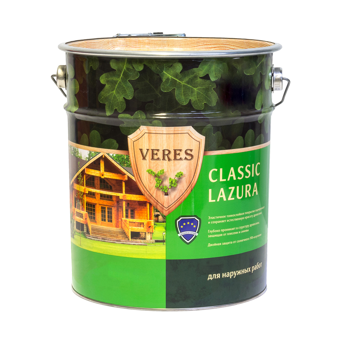 Верес ультра лазура № 7 махагон 10 л (1) "veres"