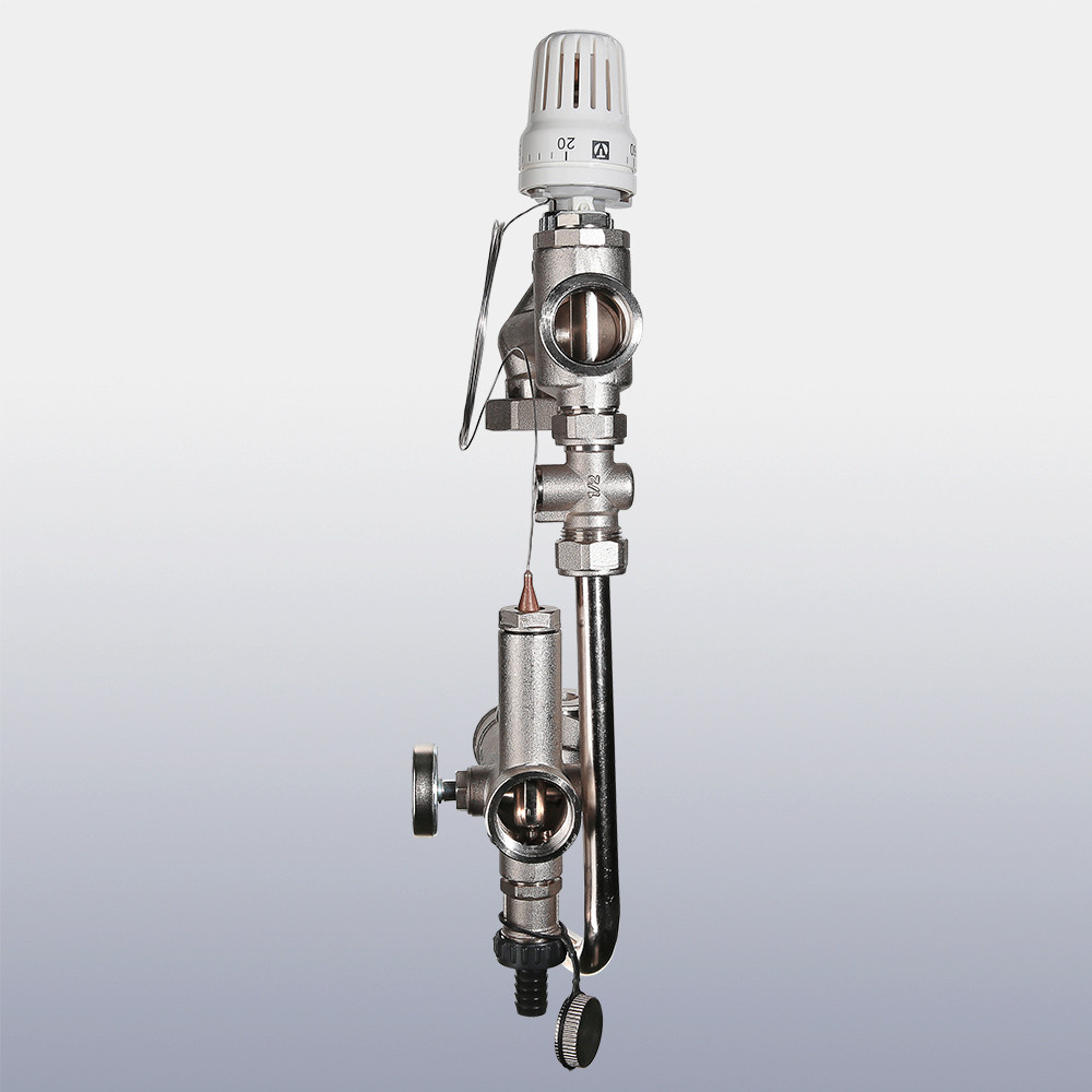 Насосно-смесительный узел 1" VALTEC VALMIX 200 мм, 130 мм