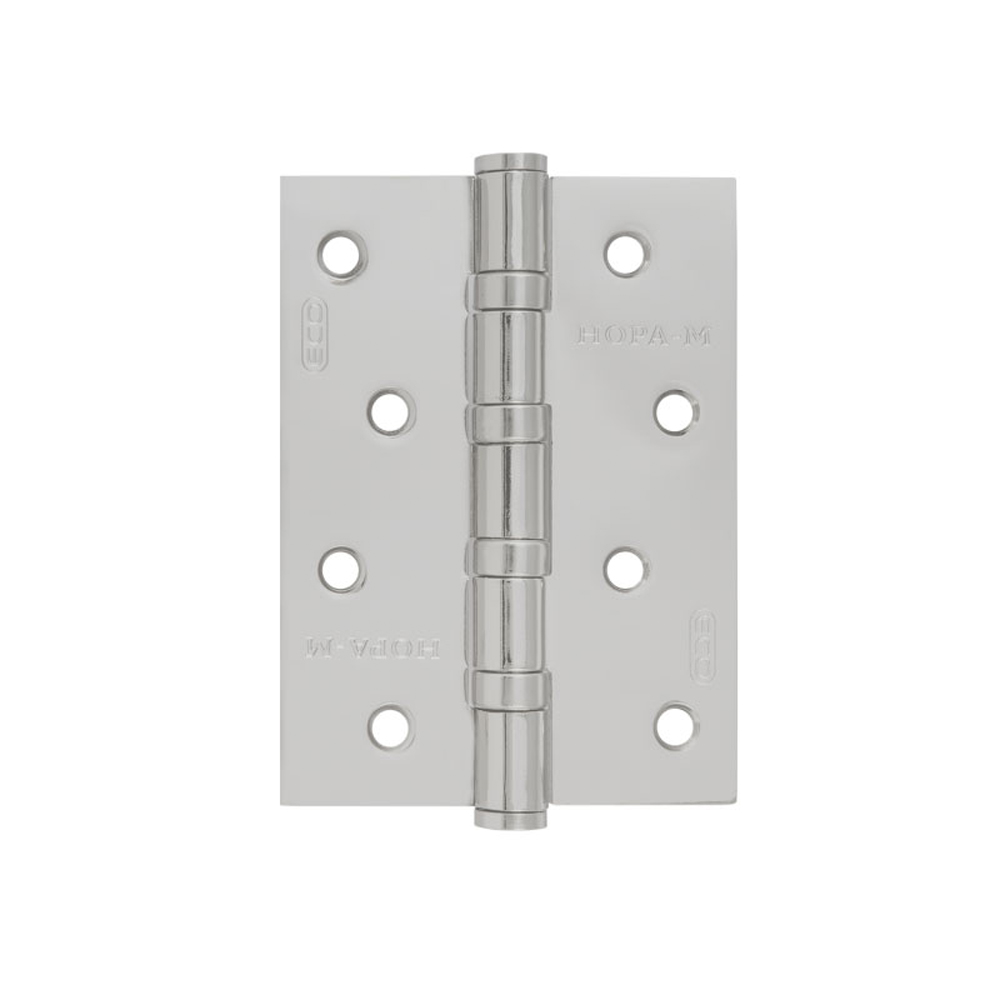 Петля накладн. универс. 4"-4вв eco (100*70*2,5)  матов. хром (2/100) "нора-м"