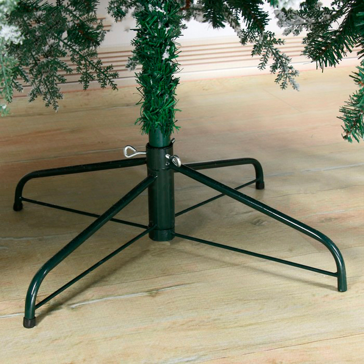 Ель декор. "элит снежная" с шишками 240 см, 824 ветки (белая) "зимнее волшебство" 2338597