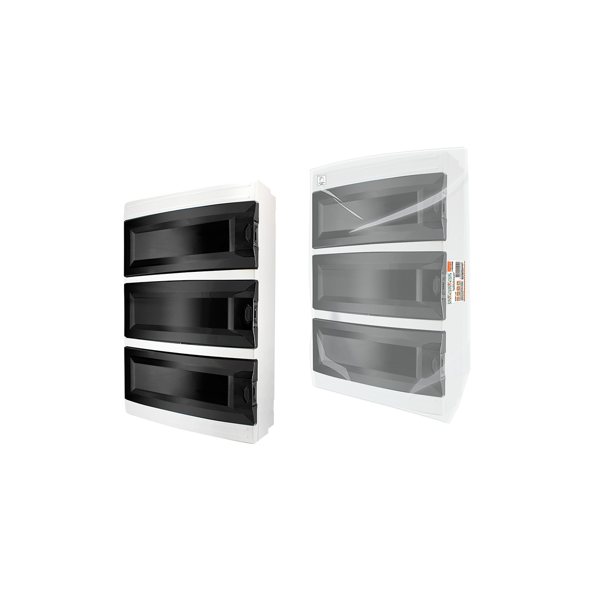 Щиток распределительный навесной щрн-пм 36 модулей, пластик ip41 (1/10) народный sq0901-1107