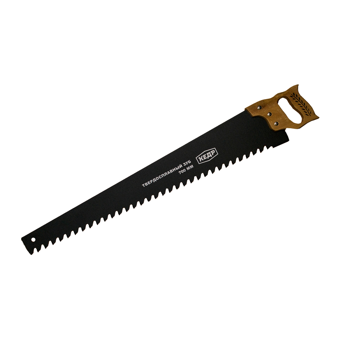 Ножовка по газосиликату 700 мм дерев. ручка (1/24) "кедр"  086-0700