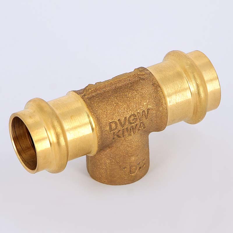 Тройник пресс-В 22х1/2'x22 Sanpress VIEGA