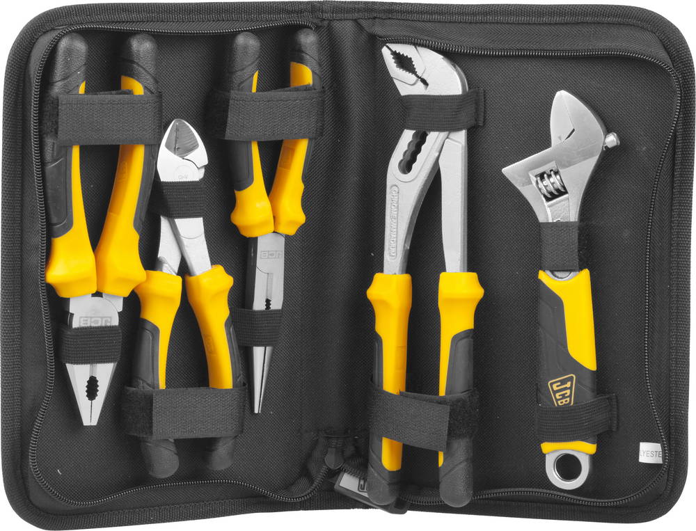 JCB 5 предм., набор губцевого инструмента (JPL017)