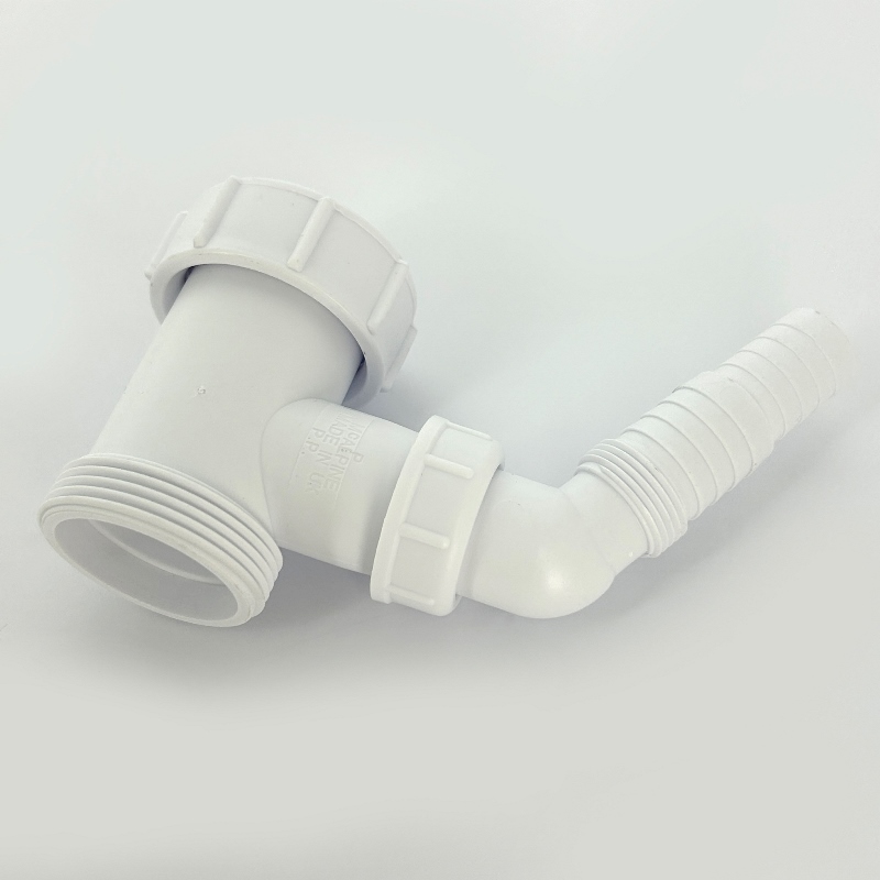 Муфта McALPINE 1 1/2" с адаптером под углом для подкл. слива бытовой техники