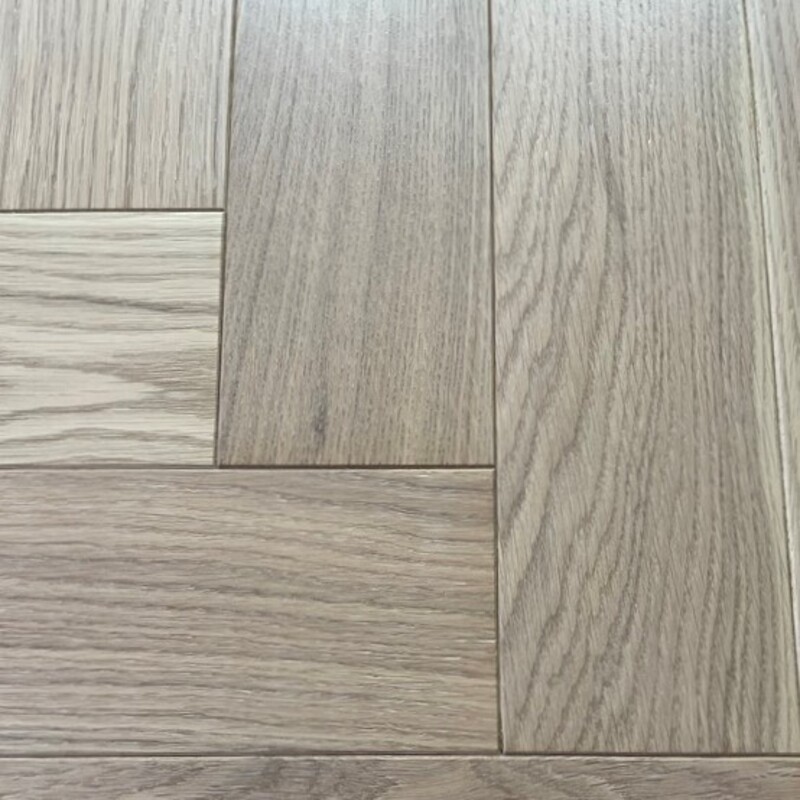 CROWNWOOD Английская елка 90° 2-х слойная (шип-паз) Гармония 100902 (Порода: Дуб Натур) 600 x 100 x 13.5 / 0.96м2