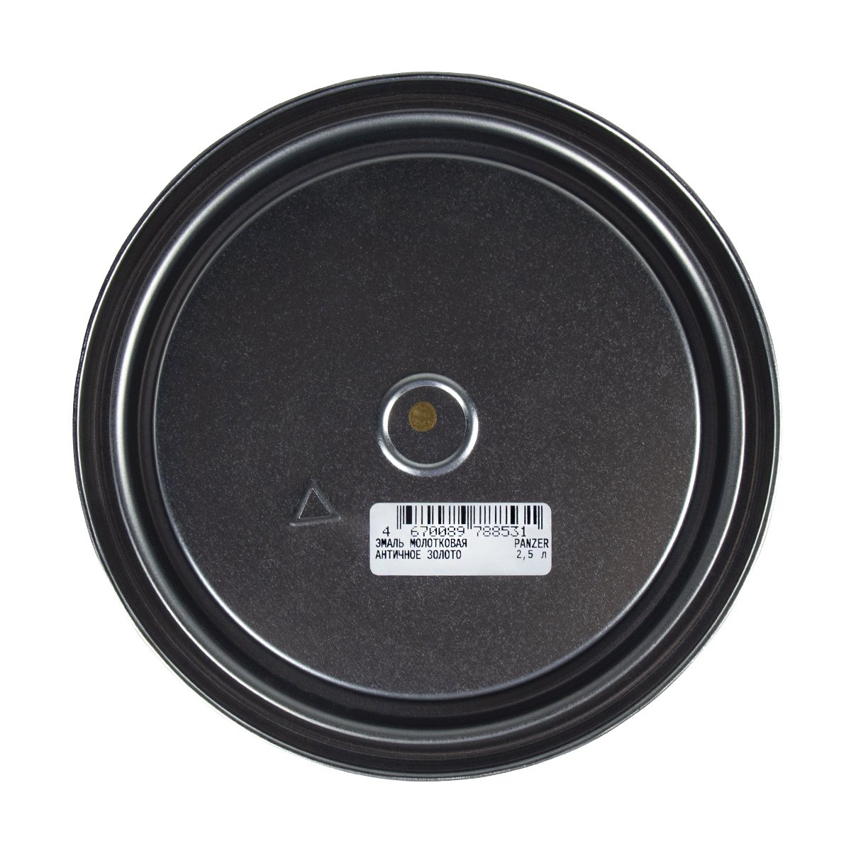 Эмаль универсальная молотковая античное золото 2,5 л (1/6) "panzer"