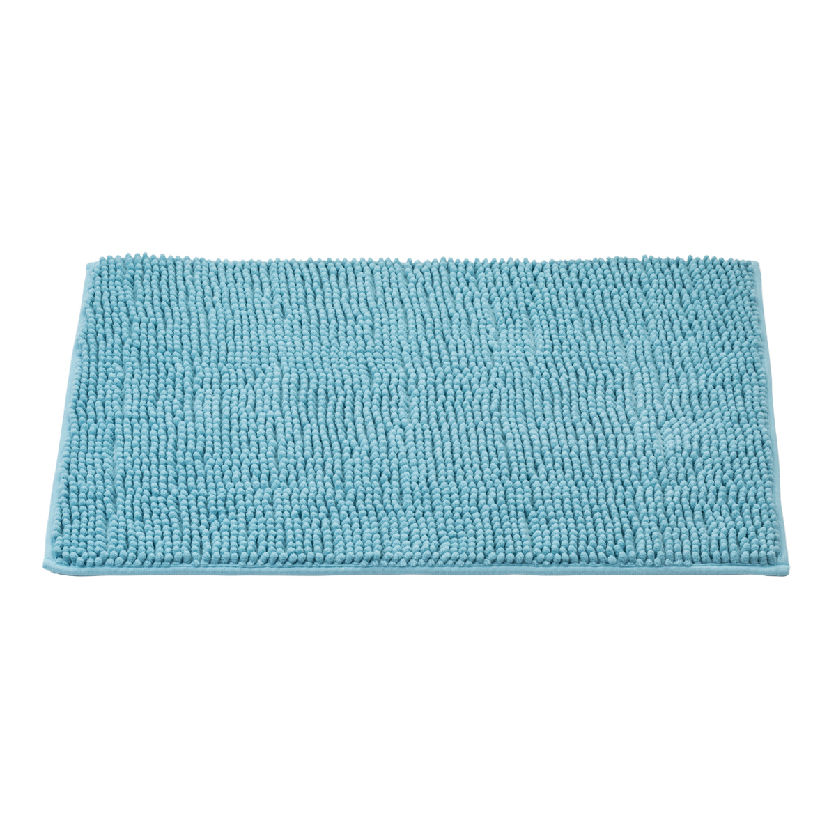 Коврик для ванной "merci" 45*70 см, полиэстер (темно-голубой) (1/36) "swensa" atm-2100bdb-b