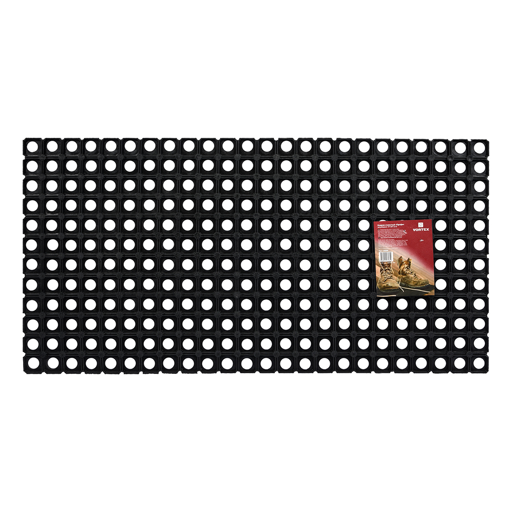 Коврик грязесборный ячеистый 50*100 см (1/5) "vortex" 20098