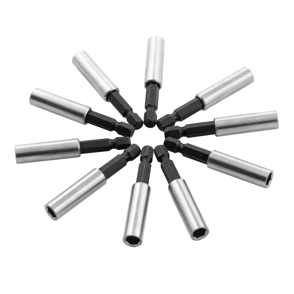 Адаптер магнитный для бит, шестигранный, 10 шт. Matrix (11398)