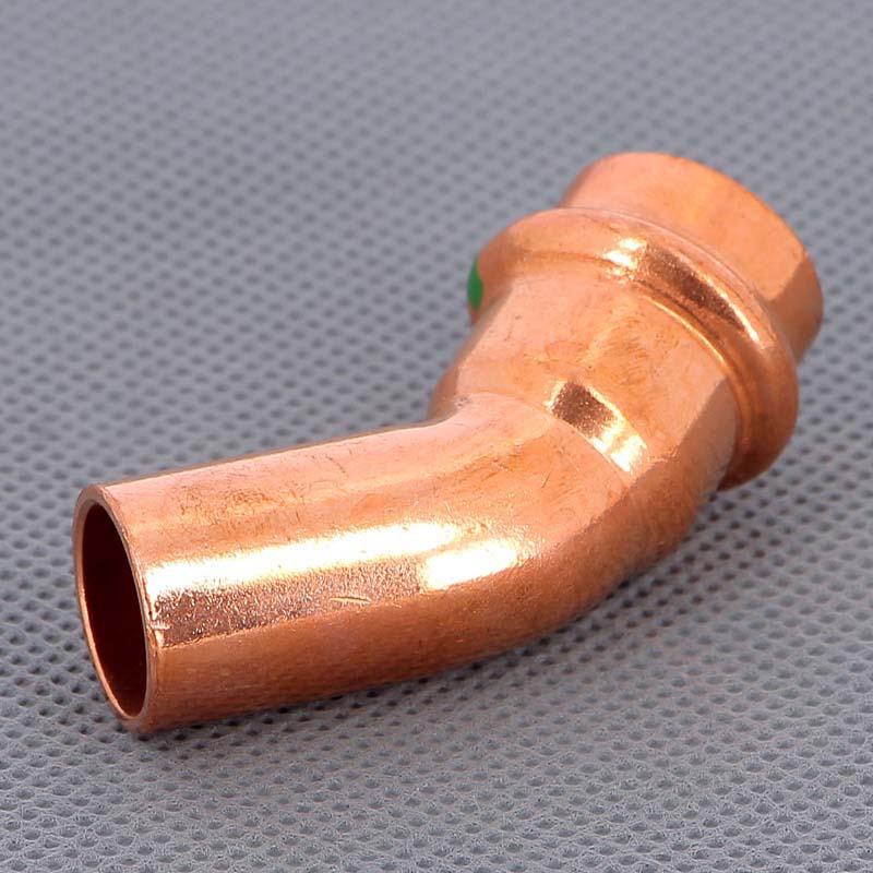 Угол-вставка 45° пресс медный Profipress VIEGA 18