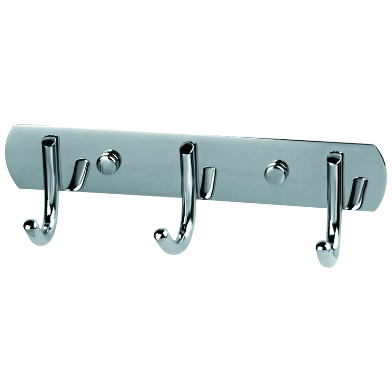 Крючок на планке (3 крючка) нержав. (1/56) "рыжий кот" ssa-017-3