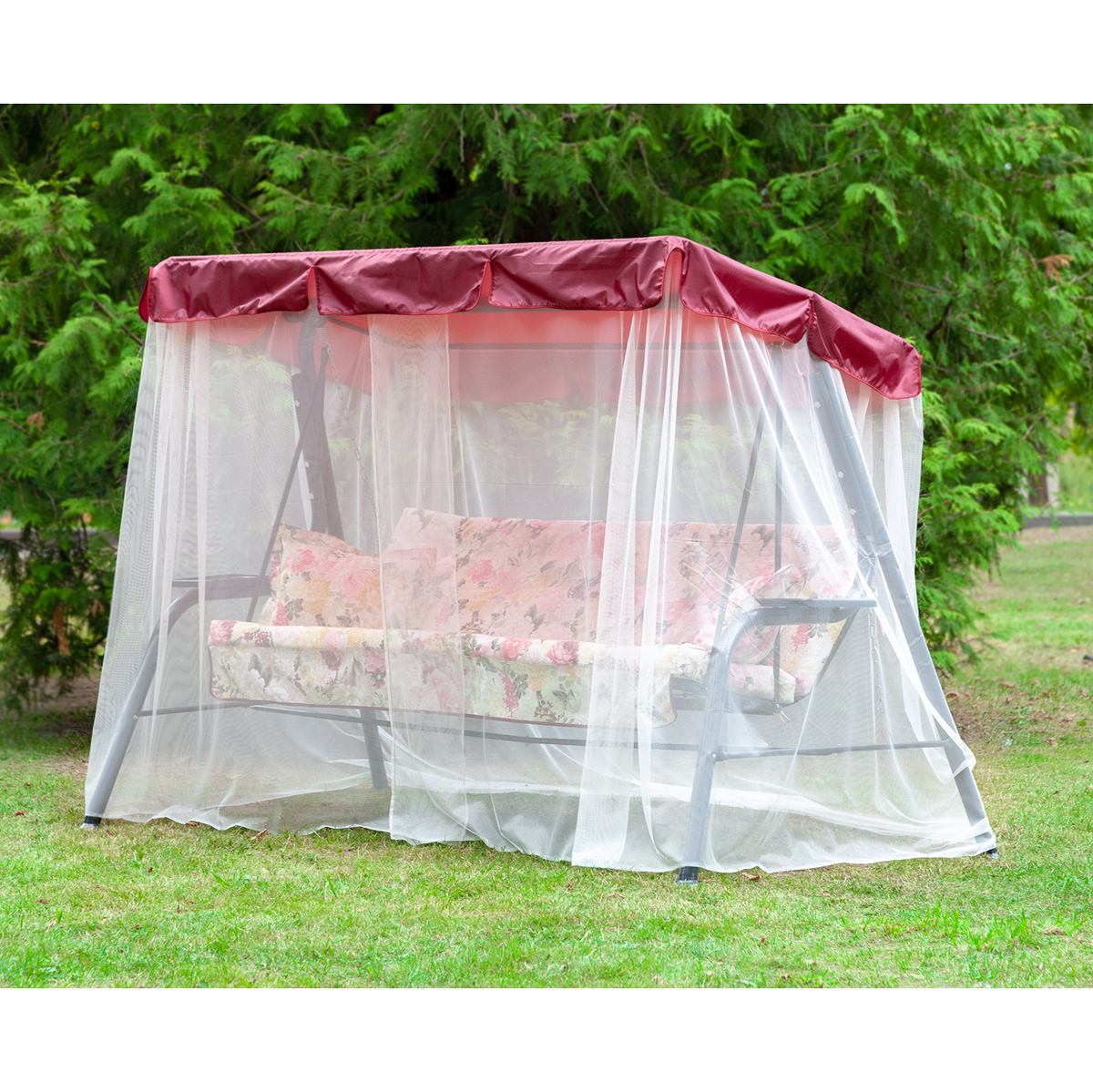 Качели садовые 3-х местные "варна тафтинг" (1) "olsa" с1102