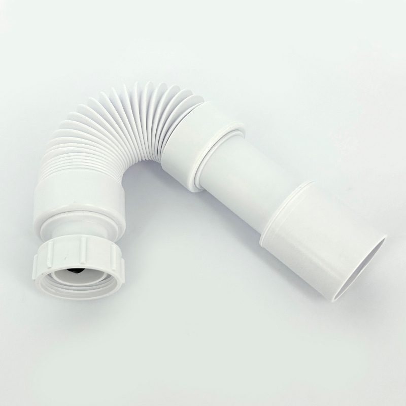 Труба McALPINE гофрированная L=255-300 мм, 50 мм, вход 1 1/4", выход 40/50 мм