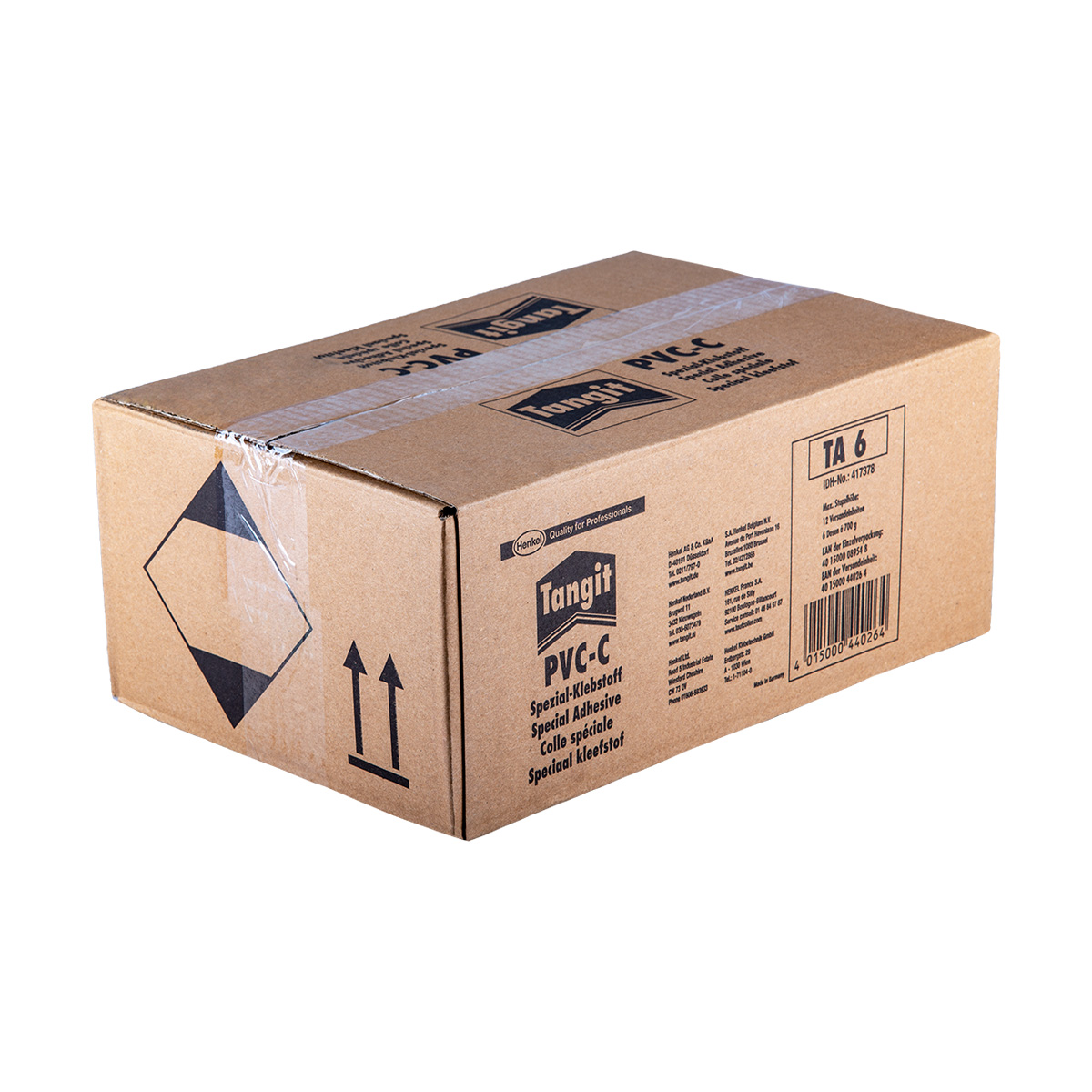 Клей тангит pvc-с для труб из  хпвх  700 г (1/6)  хенкель