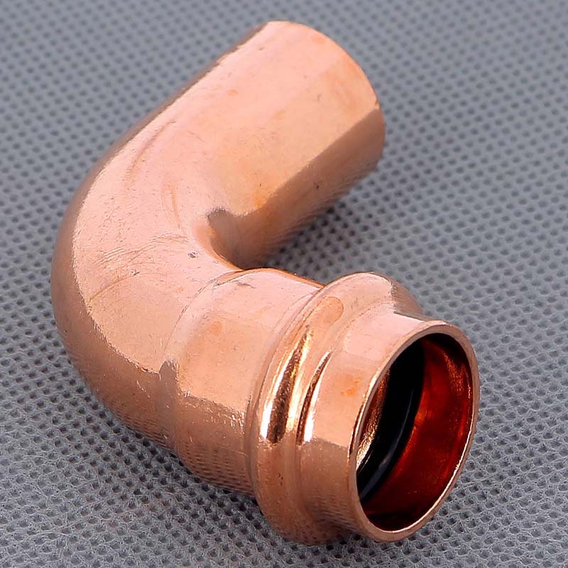 Угол-вставка пресс медный Profipress VIEGA 22