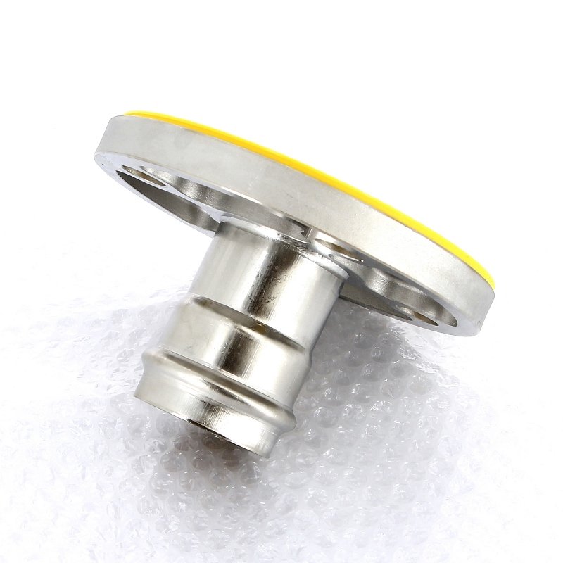 Переход фланец-пресс 50x54 нержавеющая сталь Sanpress Inox VIEGA