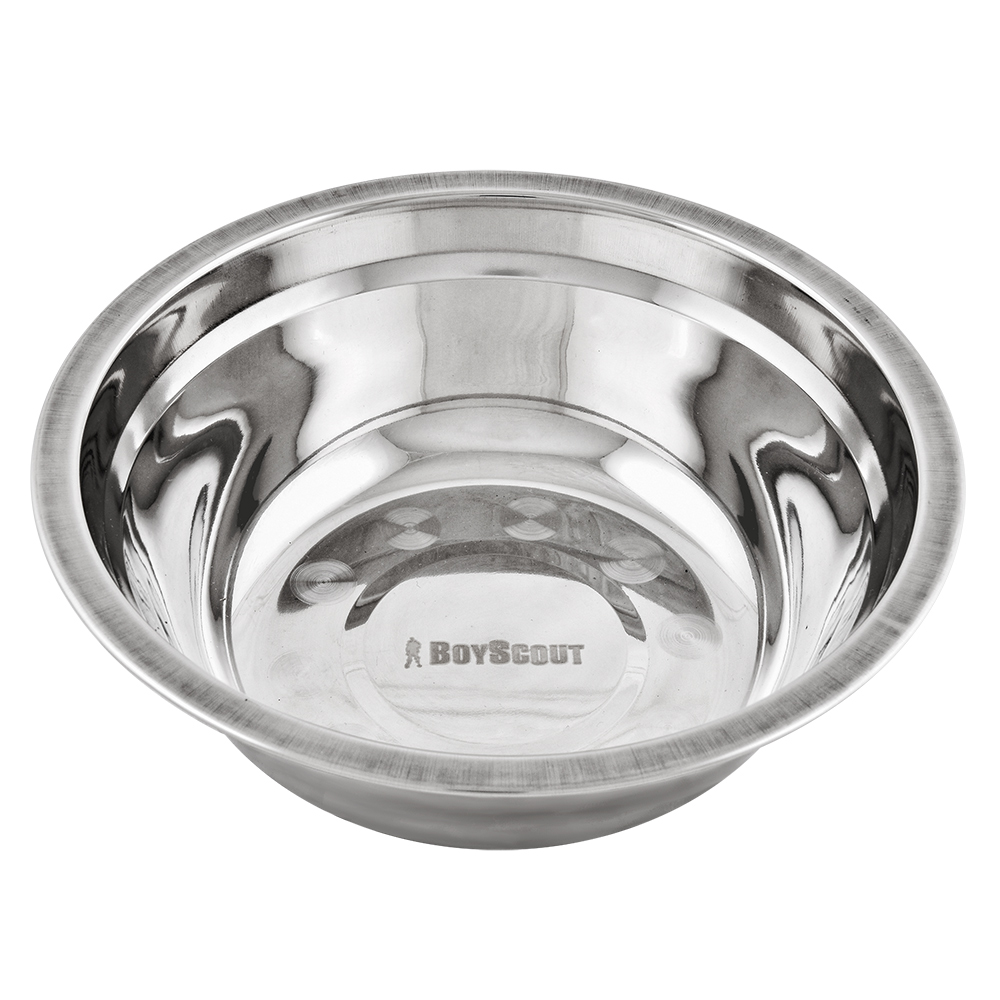 Миска походная 1 л нержав. (1/48) "boyscout" 61113