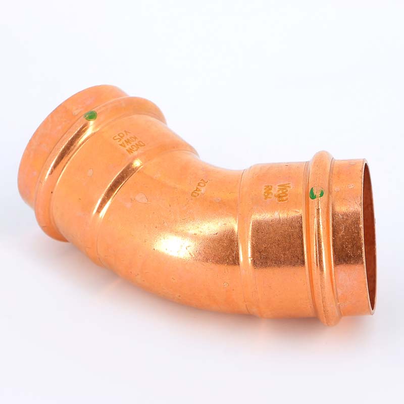 Угол 45° пресс медный Profipress VIEGA 54