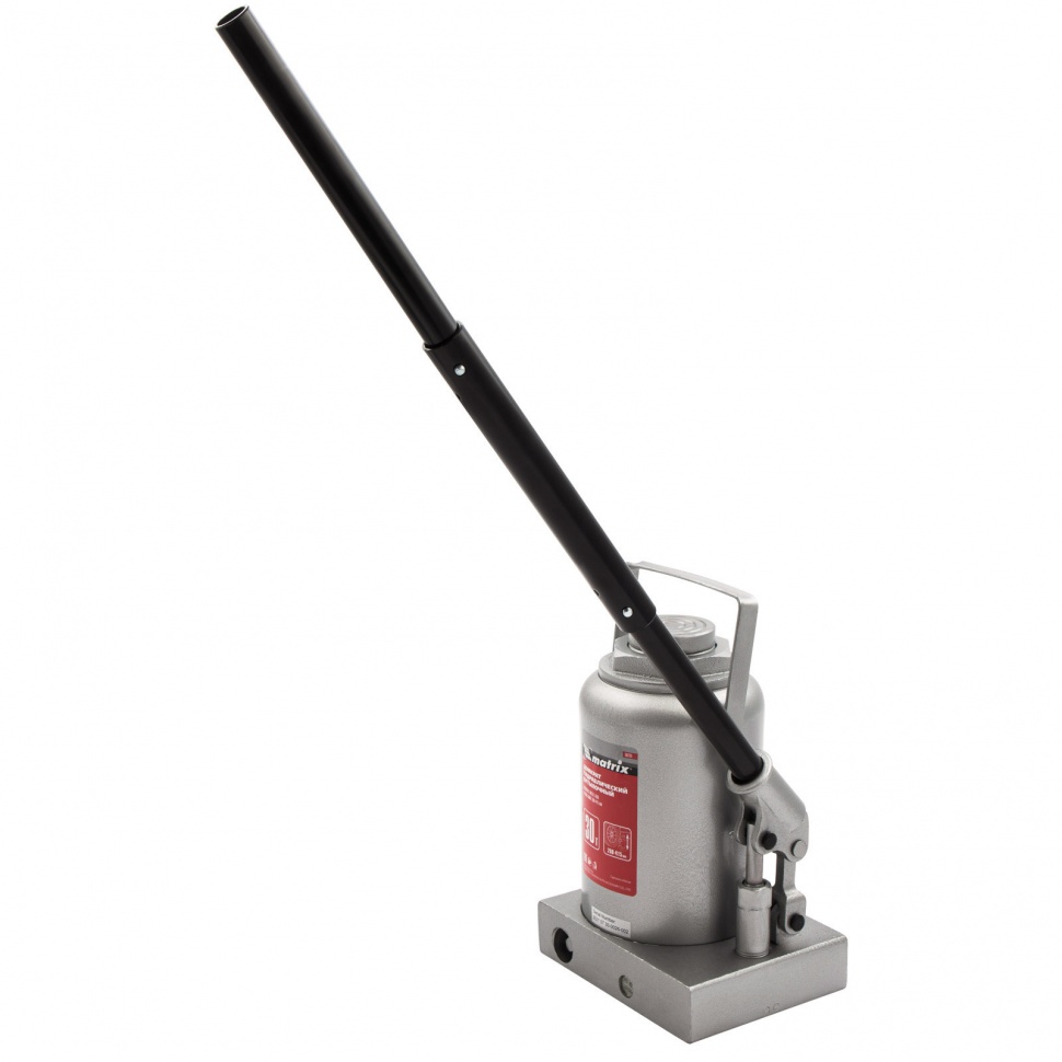 Домкрат гидравлический бутылочный, 30 т, высота подъема 260-415 мм Matrix (50735)