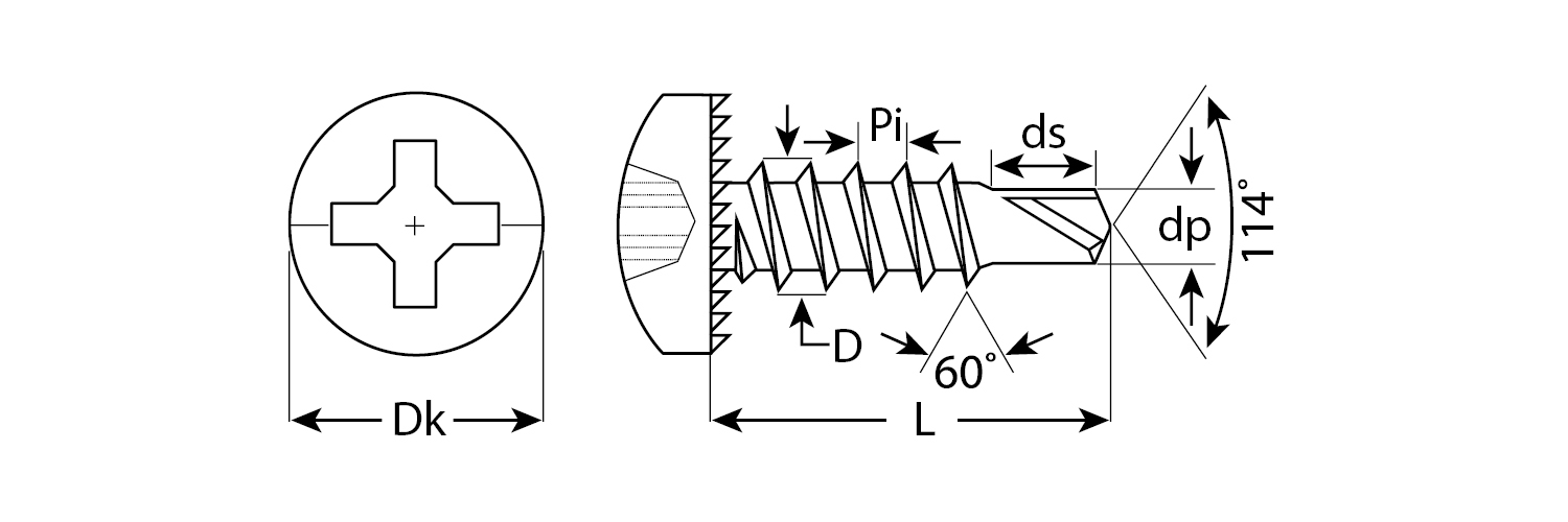 ЗУБР КЛМ-СЦ, 9.5 х 3.5 мм, цинк, конусная головка, 22000 шт, саморез со сверлом для листового металла (4-300170-35-09)