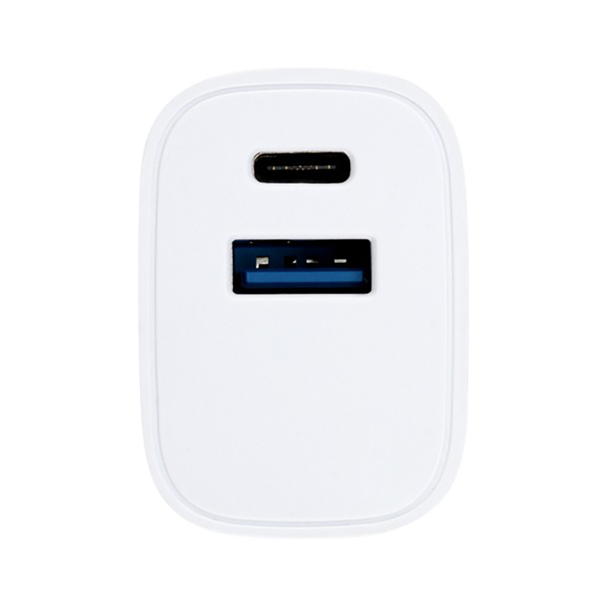 Зарядное устройство сетевое usb + type-c 5v, 2,4 a (белый) (1/100) "rexant" 16-0296