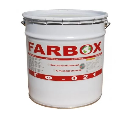 Грунтовка по металлу Фарбокс ГФ-021 Farbox 20 кг