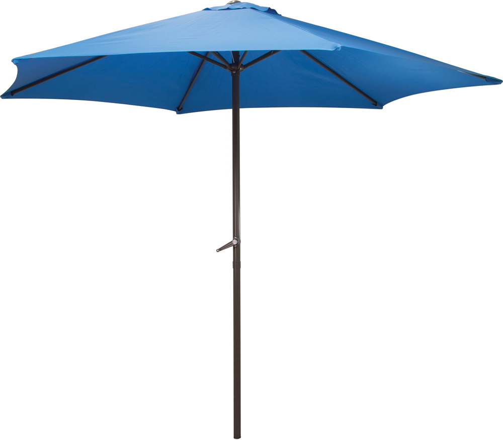 Зонт садовый gu-01 d=270 см (синий) (1) "ecos"
