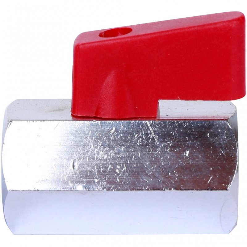 Кран шаровый STOUT ВВ Mini 3/8" стандартный проход, флажок