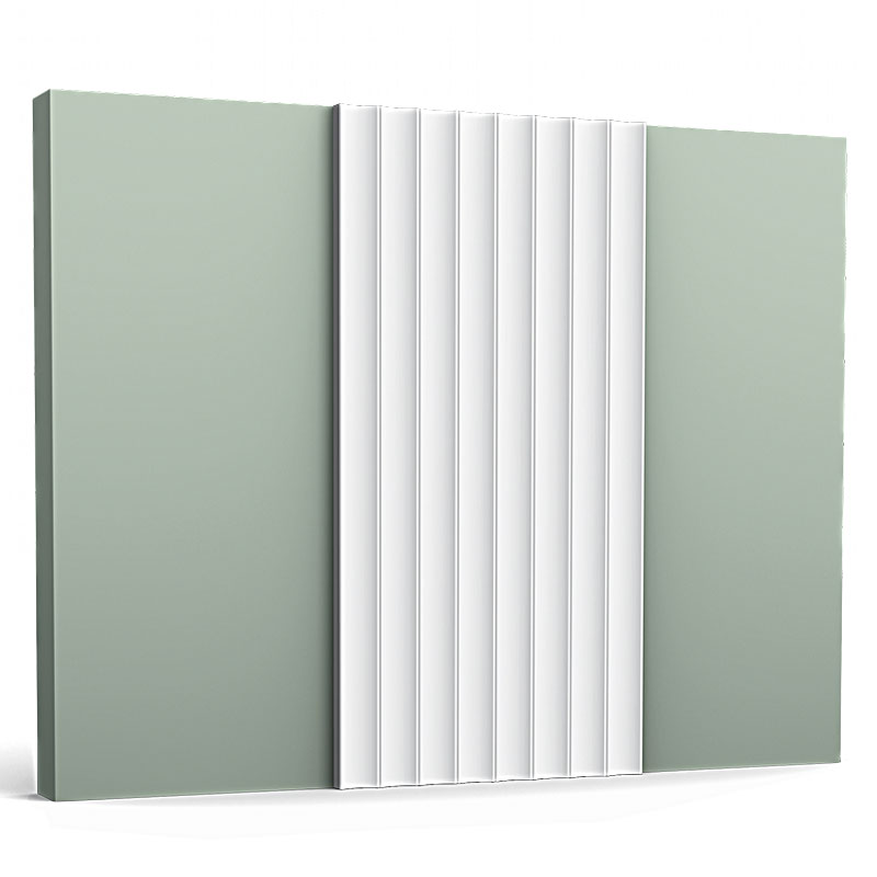 Стеновые панели Orac 3D W109F Valley (гибкие) Белый