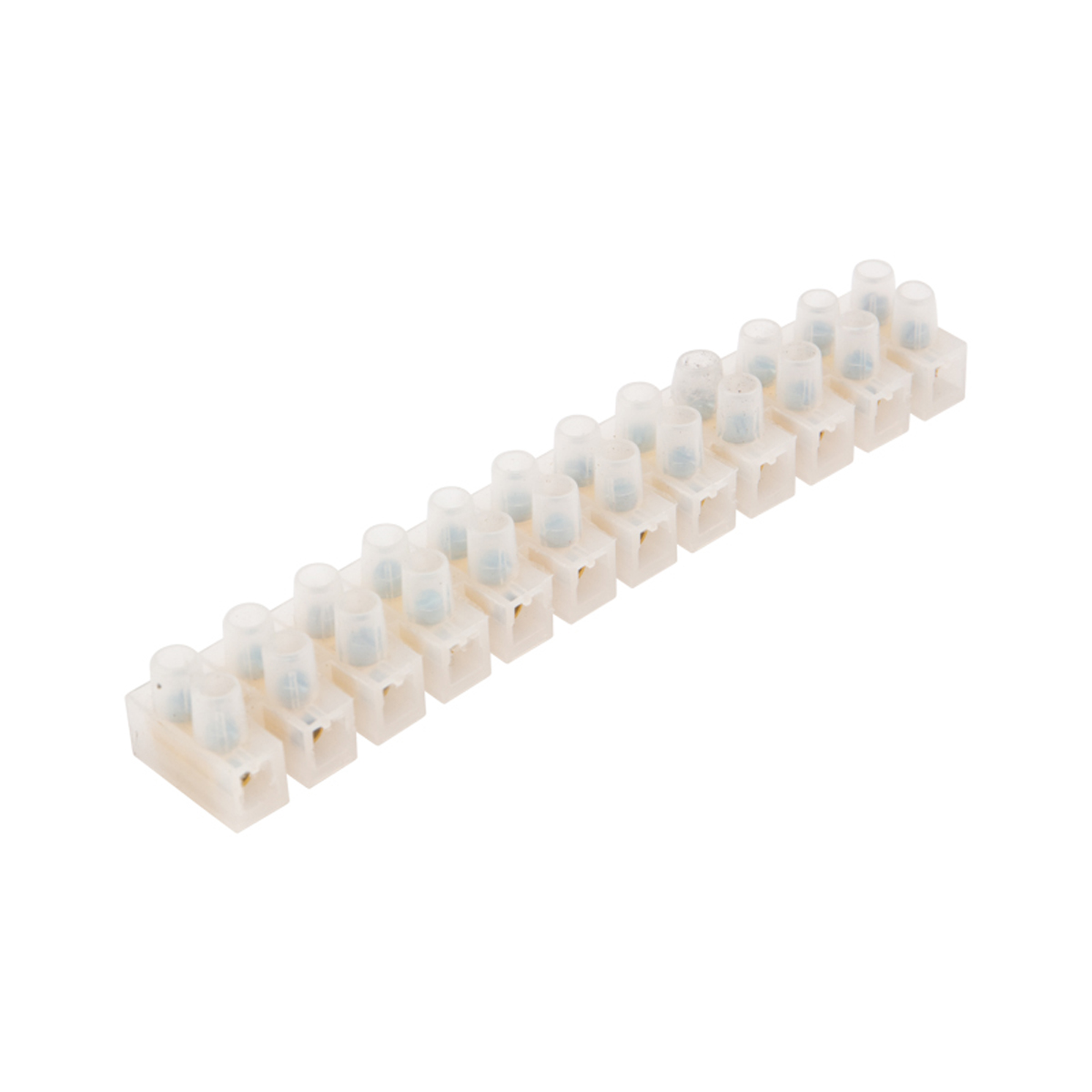Колодка клеммная винтовая kв-12  16 a, полиэтилен (белая) (10/500) "rexant" 07-5012