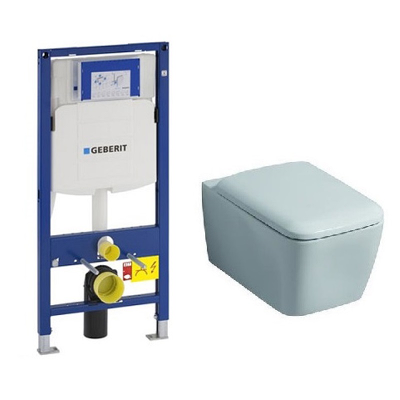 Комплект Geberit Icon Square: 111.300.00.5 + 201950000 + 500.837.01.1 + 115.770.46.5