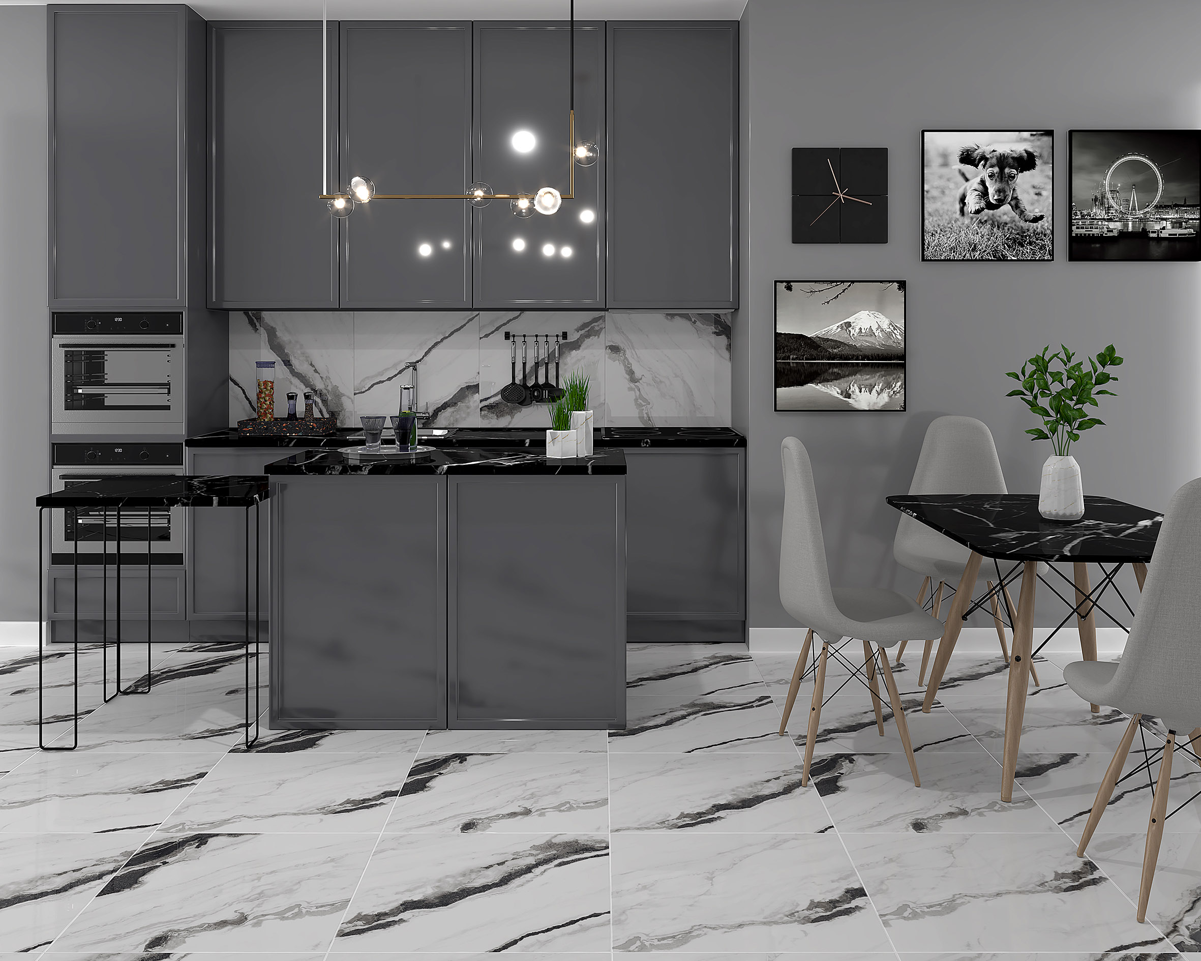 Silver белый 25x75