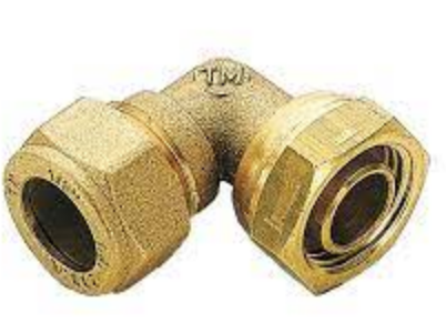 Угол ВР со сгоном 15 х 1/2'' обжим TIEMME