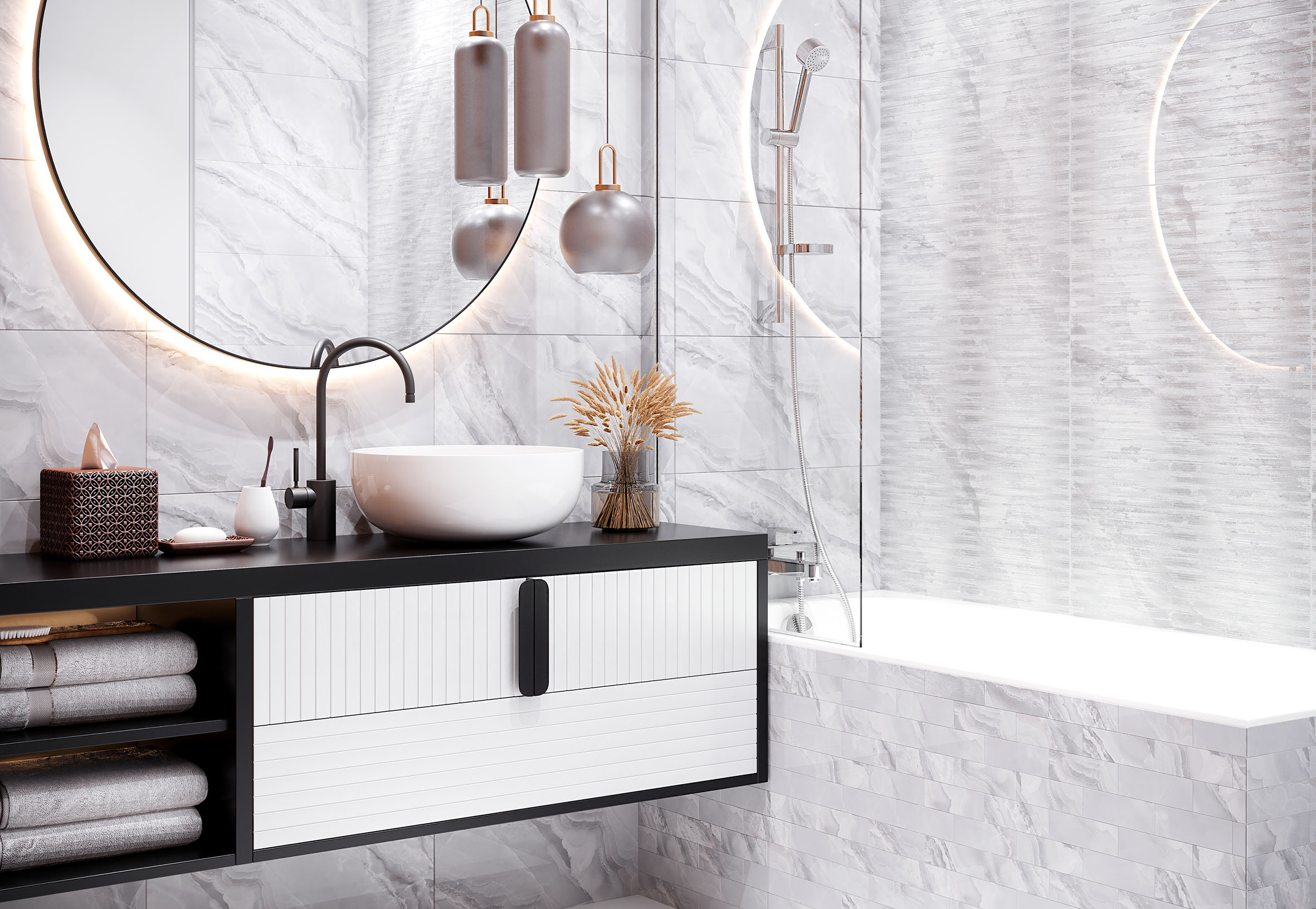 Aquatic голубой 18-00-61- 30x60